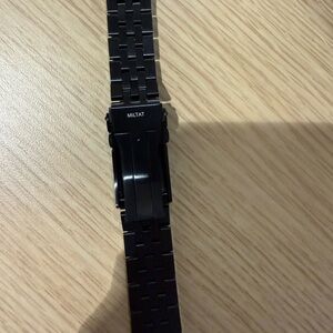 Miltat jubilee bracelet good for seiko black